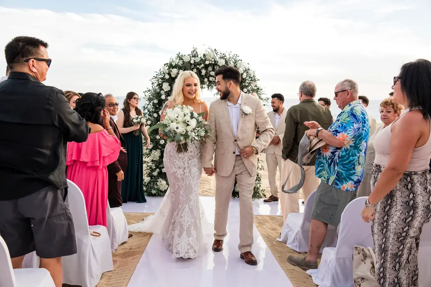 Elopement en la playa de Cabo San Lucas