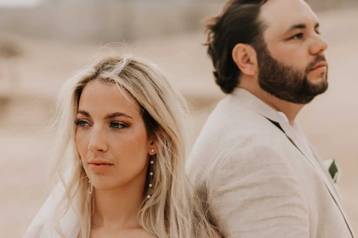 Retrato de pareja en luz suave, Los Cabos