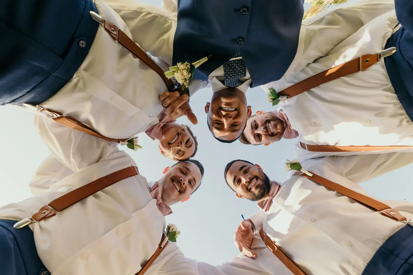 Brindis de los padrinos, recepción de boda en Cabo